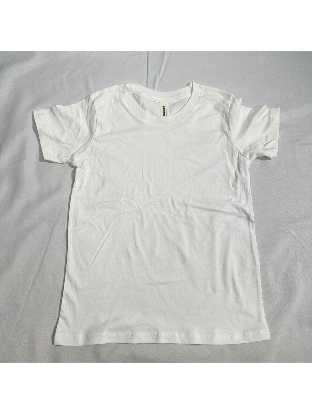 NWT Royal Apparel Boys' Tee S White Organic Cotton